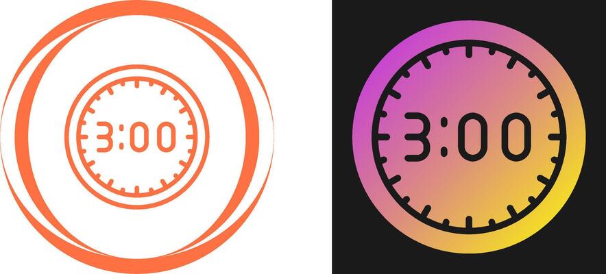 Clock Vector Icon