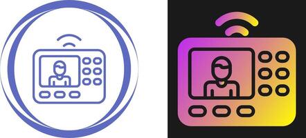 Intercom System Vector Icon