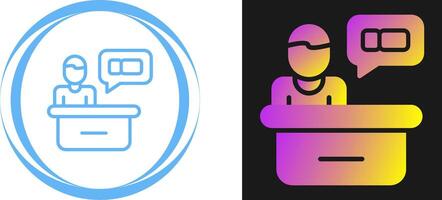 Support Ticket Vector Icon