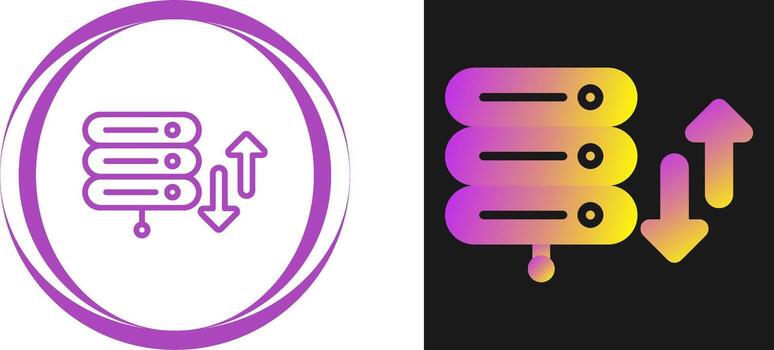 Bandwidth Vector Icon