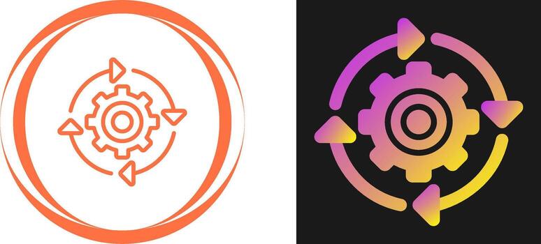 Continuous Integration Vector Icon