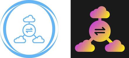Multi-Cloud Vector Icon