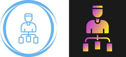 User Flow Vector Icon