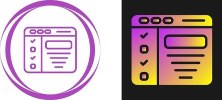 Design Brief Vector Icon