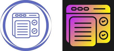 Concept Testing Vector Icon