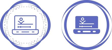 Motion Graphic Vector Icon