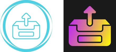 Outbox Vector Icon