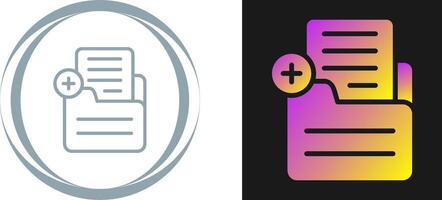 Document Add Vector Icon