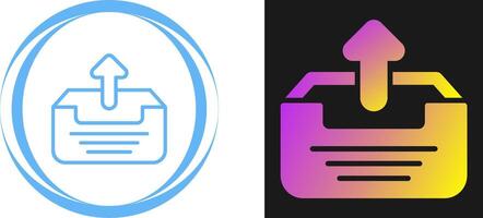 Outbox Vector Icon