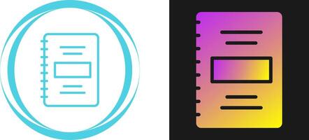 Notebook Vector Icon