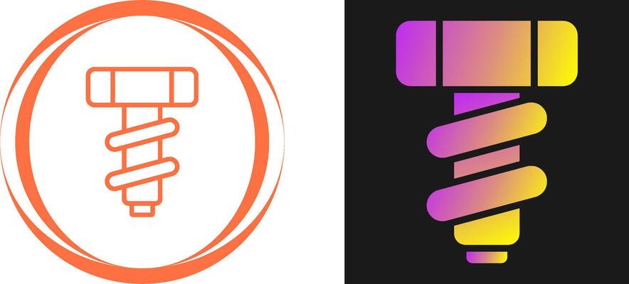Screw Vector Icon