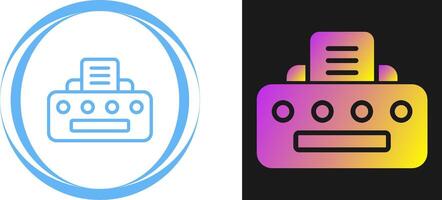 Document Printing Vector Icon