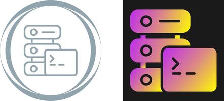 SSH Hosting Vector Icon
