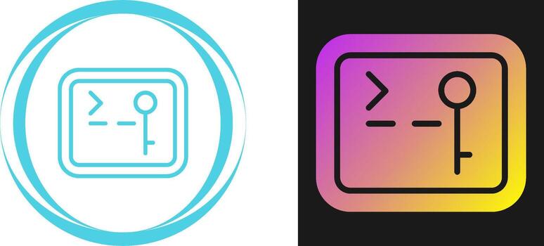 SSH Access Vector Icon