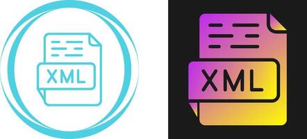 XML Vector Icon