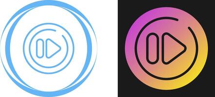 Next Track Circle Vector Icon