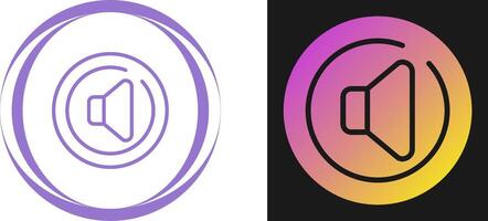 Speaker Circle Vector Icon
