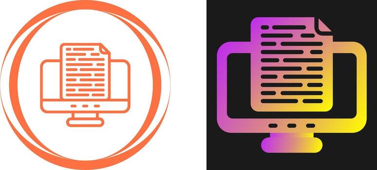 Document Vector Icon