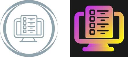 Computer Vector Icon