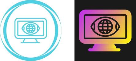Computer Vector Icon