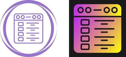 Browser Vector Icon
