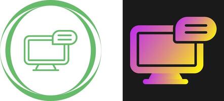 Computer Vector Icon