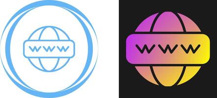 World Wide Web Vector Icon