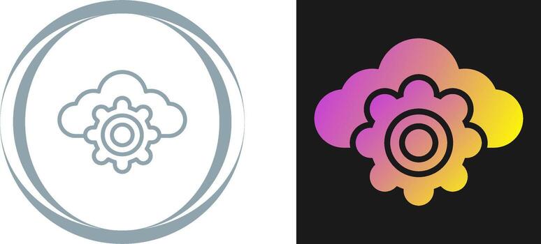 Cloud Computing Vector Icon