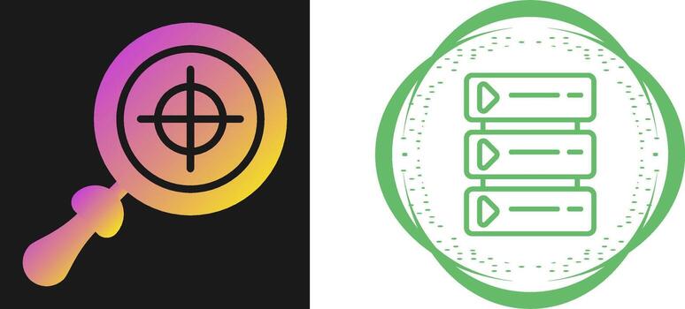 icono de vector de posición