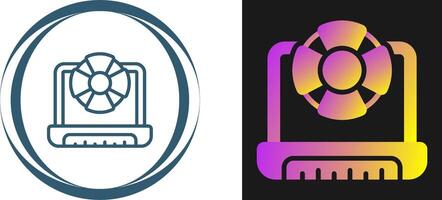 icono de vector de computadora