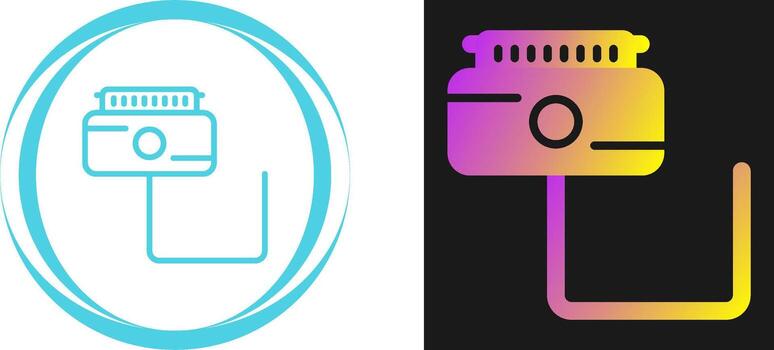 icono de vector de enchufe