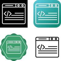 Web Development Vector Icon