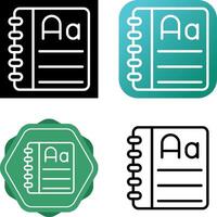 Thesaurus Vector Icon