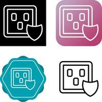 Surge Protector Vector Icon