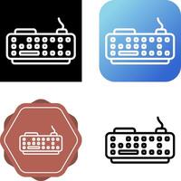 icono de vector de teclado