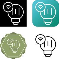 Smart Bulb Vector Icon