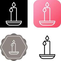 Emergency candle Vector Icon