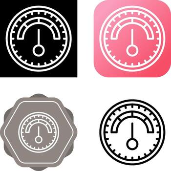Barometer Vector Icon