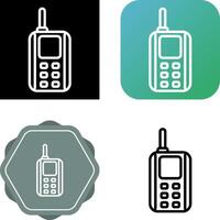 Walkie Talkie Vector Icon