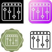 Mixer Vector Icon