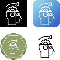 Machine Learning Vector Icon