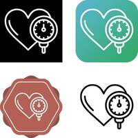 Blood Pressure Monitor Vector Icon