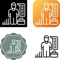 HR Analytics Vector Icon