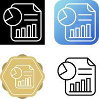 Analytics Report Vector Icon