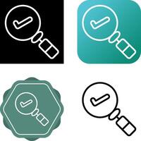 Quality Control Vector Icon