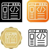 Web Design Vector Icon