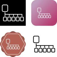 Card Sorting Vector Icon