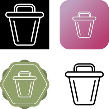 Trash Vector Icon