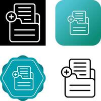 Document Add Vector Icon