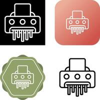 Document Cut Vector Icon